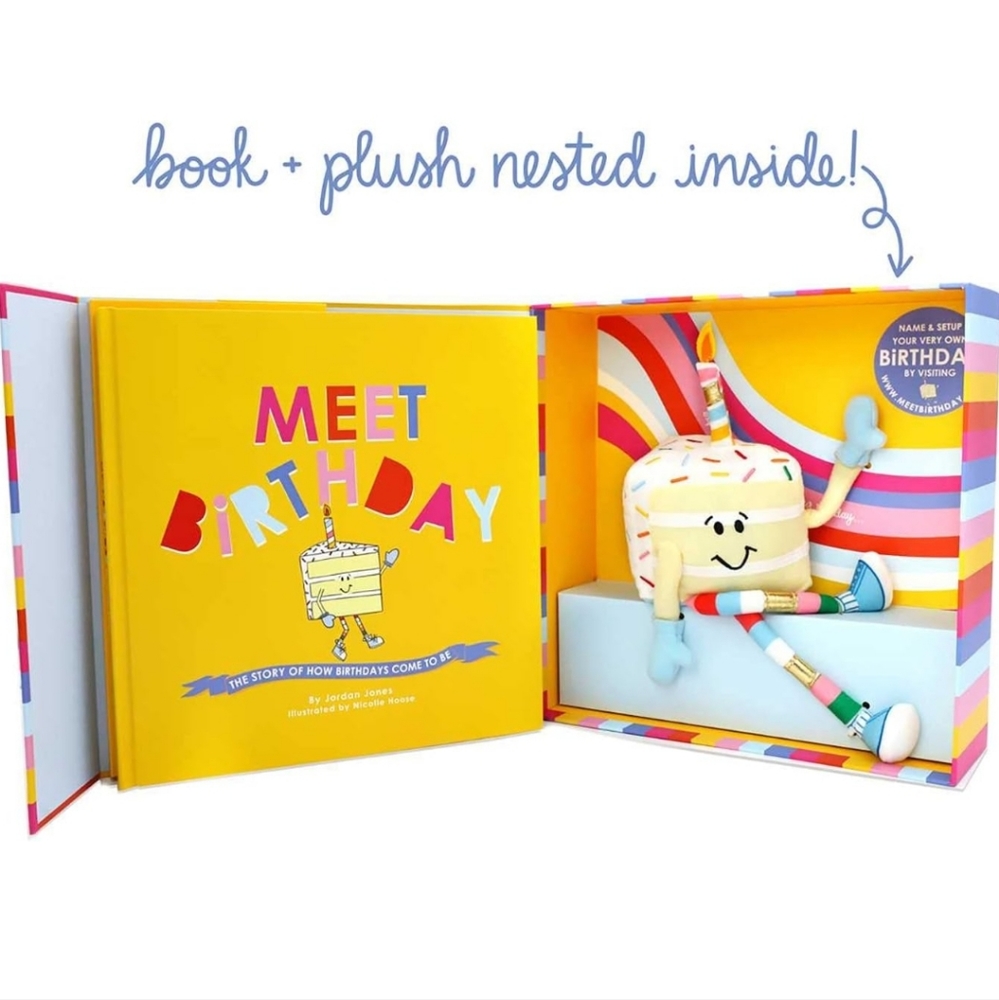Meet Birthday Book and Plush